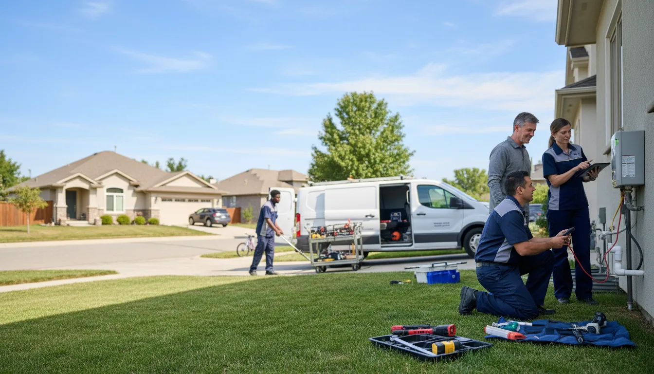 Tankless water heater service in Rio Rancho, NM